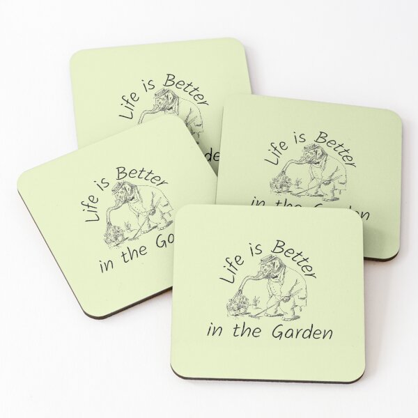 Item preview, Life Is Better In The Garden Funny Design designed and sold by EarthArtDesigns.