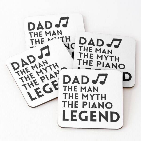 Item preview, Dad The Man The Myth The Piano Legend designed and sold by Mikes22Store.