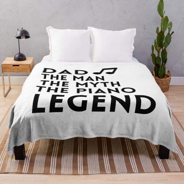 Item preview, Dad The Man The Myth The Piano Legend designed and sold by Mikes22Store.