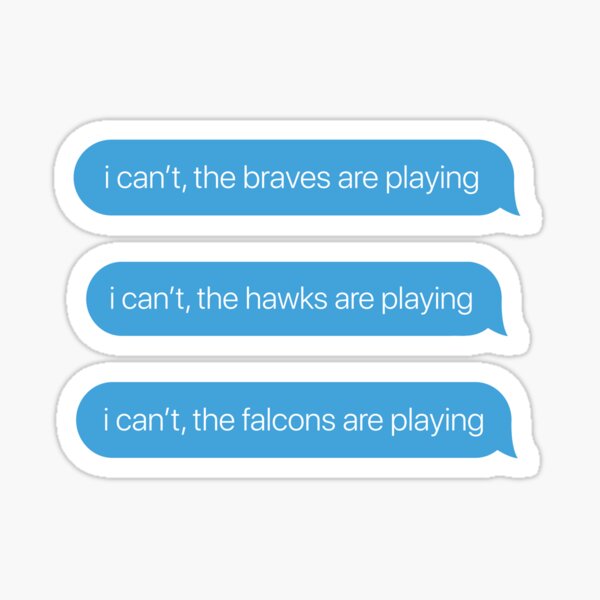 atl teams sticker pack Sticker