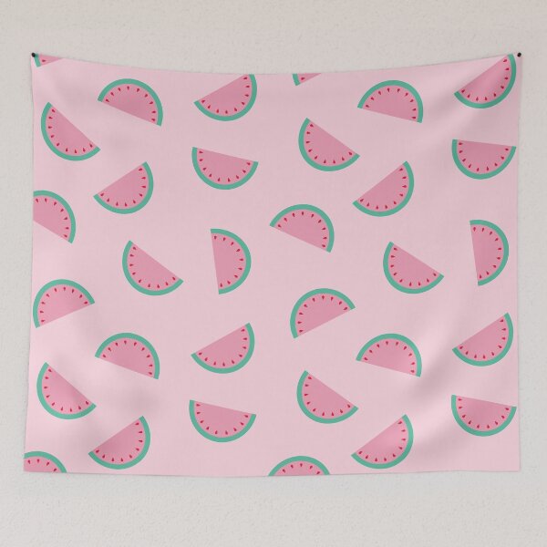 Item preview, Fun Summer Watermelon Shape Pattern (Baby Pink) designed and sold by Fox Newton.