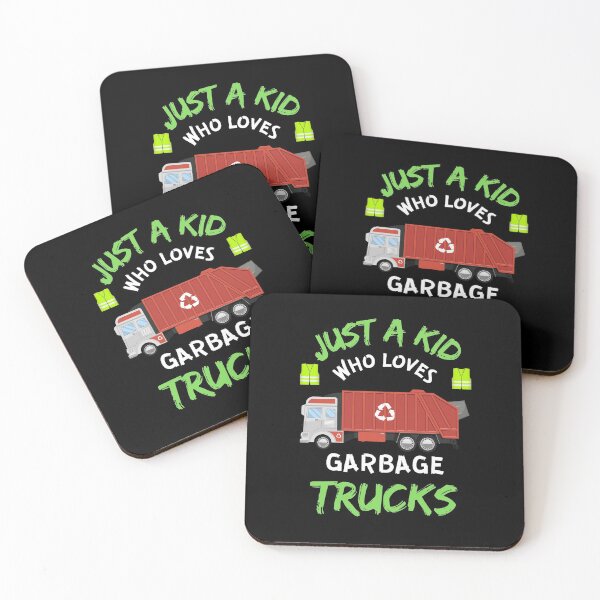 Item preview, Just A KID Who Loves Garbage Trucks designed and sold by WoodburyLake.