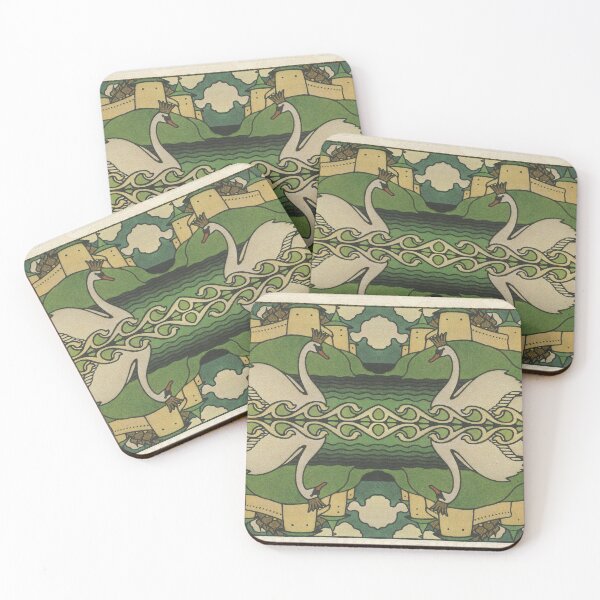 Item preview, Swan - Fairy Tales – Ivan Bilibin 1899 designed and sold by RonesaAveela.