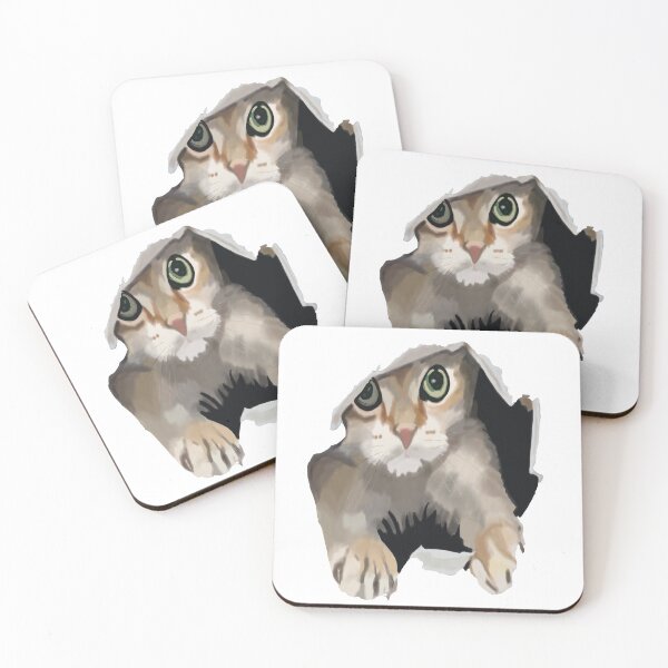 Item preview, Let meow’ta here designed and sold by 3leggeddogg.