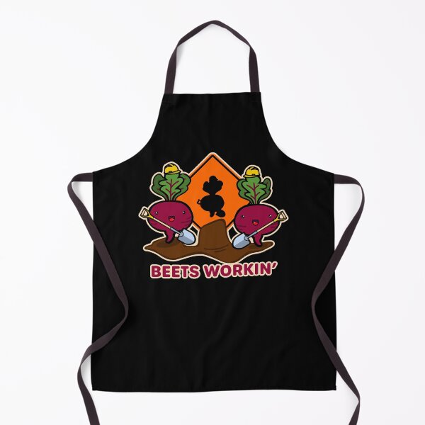 Item preview, Beets Workin - Kawaii Food Pun designed and sold by Ellie and Jack.
