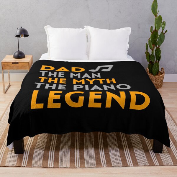 Item preview, Dad The Man The Myth The Piano Legend designed and sold by Mikes22Store.