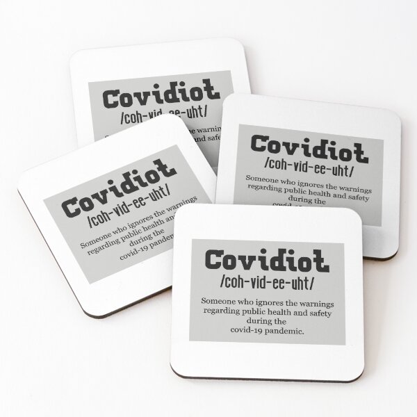 Item preview, COVIDIOT definition designed and sold by zurckoov.
