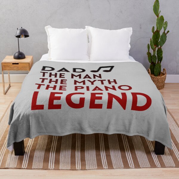 Item preview, Dad The Man The Myth The Piano Legend designed and sold by Mikes22Store.