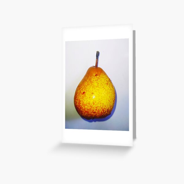 pear Greeting Card
