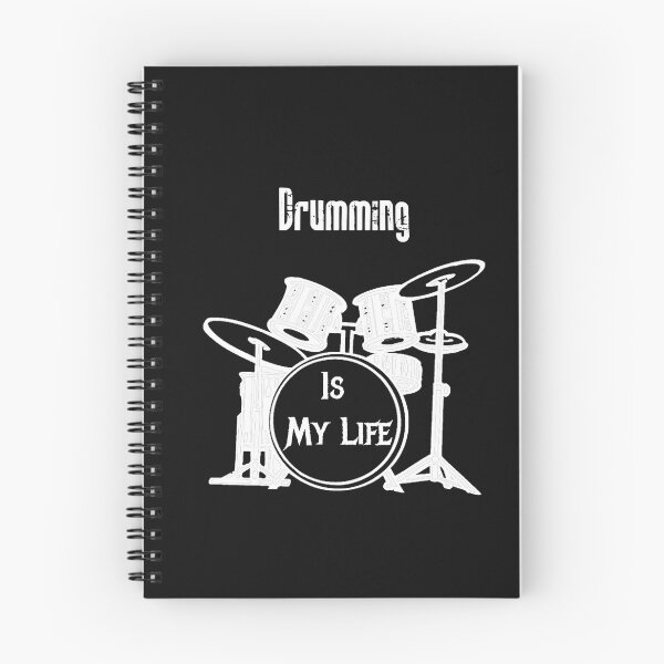 Item preview, Drumming is my life  - drums lovers designed and sold by kokiii Designs.
