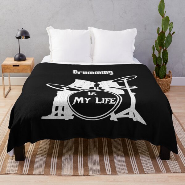 Item preview, Drumming is my life  - drums lovers designed and sold by kokiii Designs.