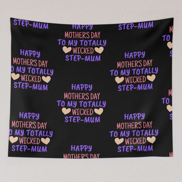 Item preview, Happy Mother's Day To My Totally Wicked Step Mum designed and sold by PrintexDesigns.