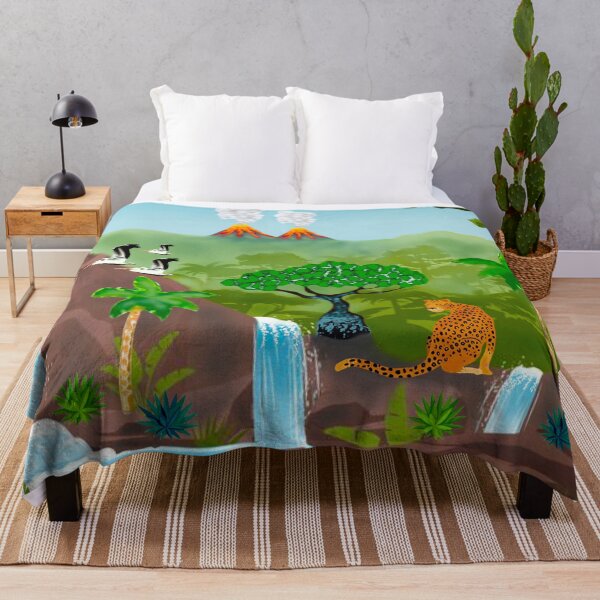 Item preview, Tropical Jungle Landscape designed and sold by MarcSabuncu.