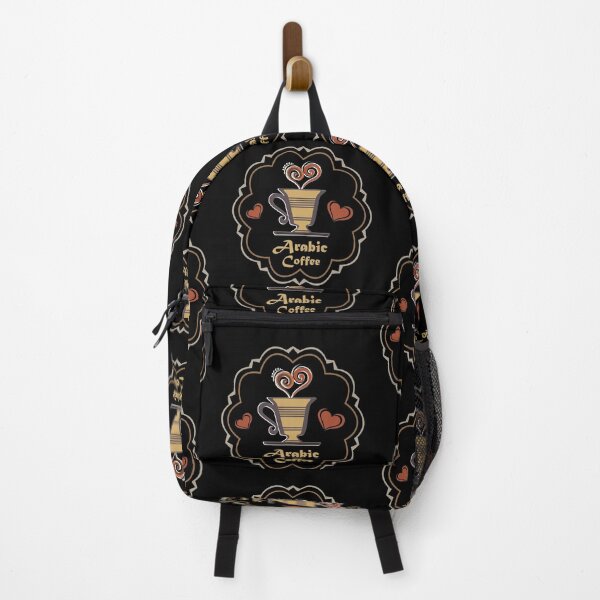 Item preview, Café árabe sobre negro designed and sold by coffeeapparel.