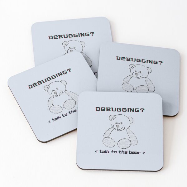 Item preview, Debugging? Talk to the Bear  designed and sold by Disera88.