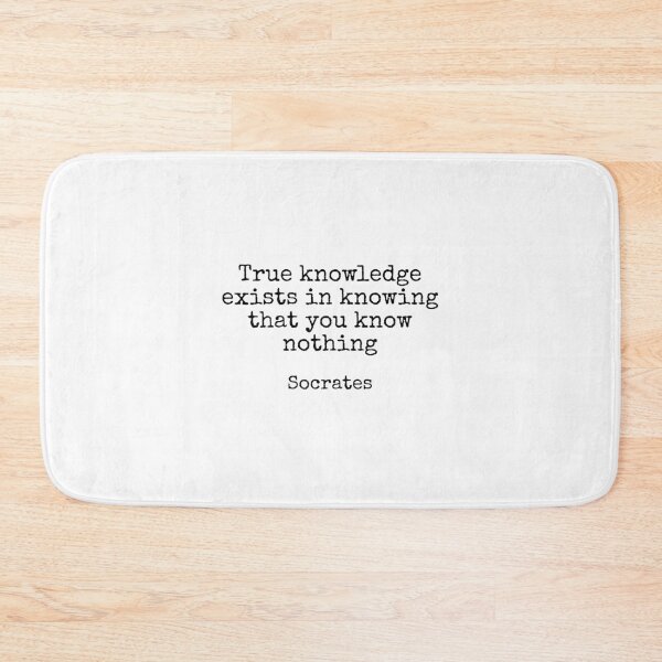 Item preview, True knowledge exists in knowing that you know nothing - Socrates designed and sold by Inspirationmotivation.