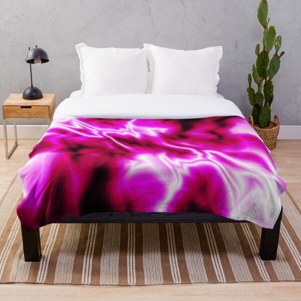 Item preview, Pink Black and White Lightning Abstract Pattern designed and sold by thestuffcompany.
