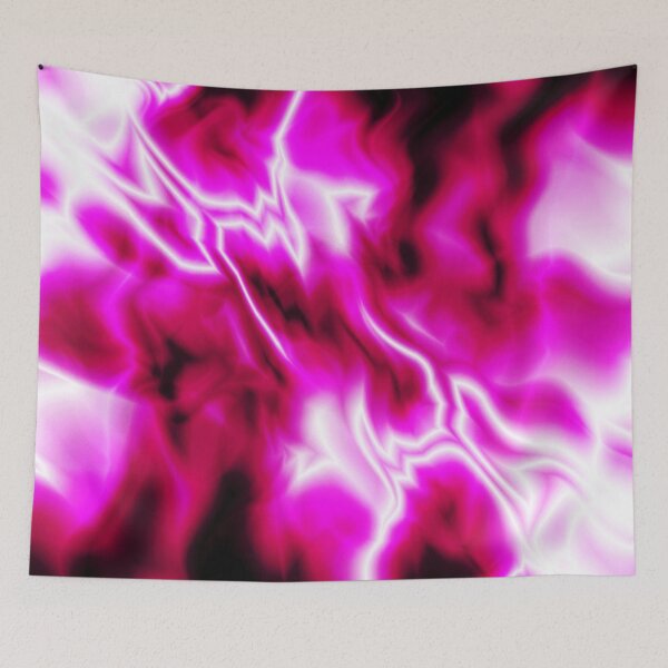 Item preview, Pink Black and White Lightning Abstract Pattern designed and sold by thestuffcompany.