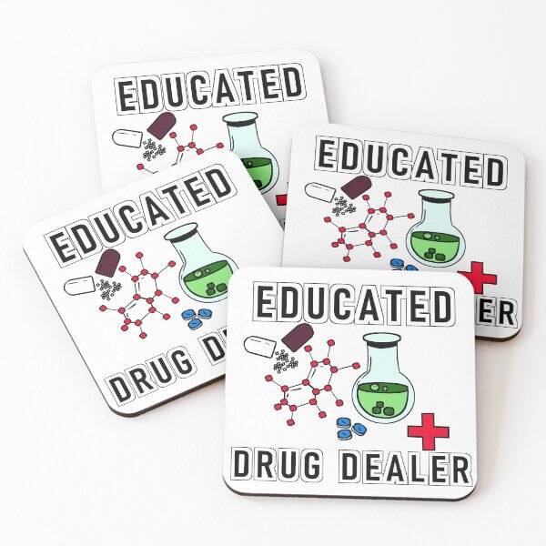 Item preview, Educated Drug Dealer Funny Health Care Worker designed and sold by MelocotonDreams.