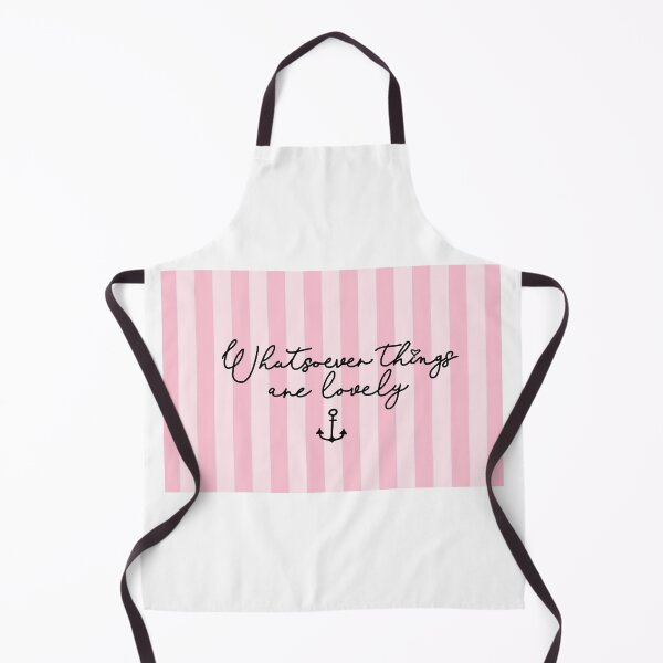 Item preview, Whatsoever things are lovely pink stripe designed and sold by VictoriaSellers.
