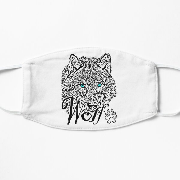 Masken Wolfskopf Redbubble