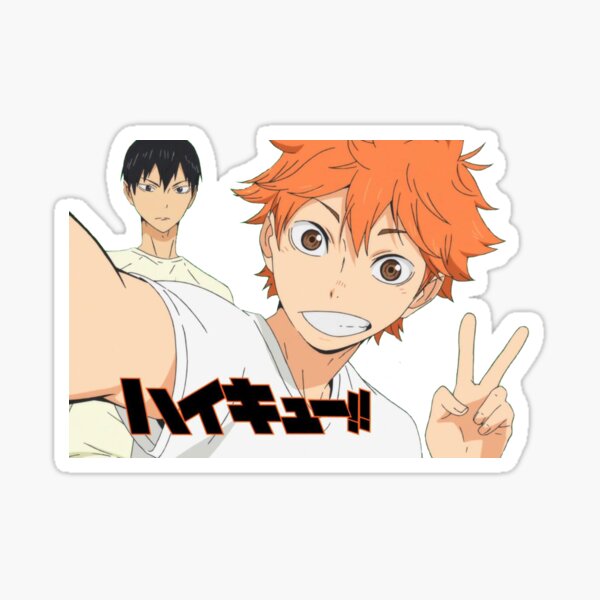 haikyuu stickers redbubble