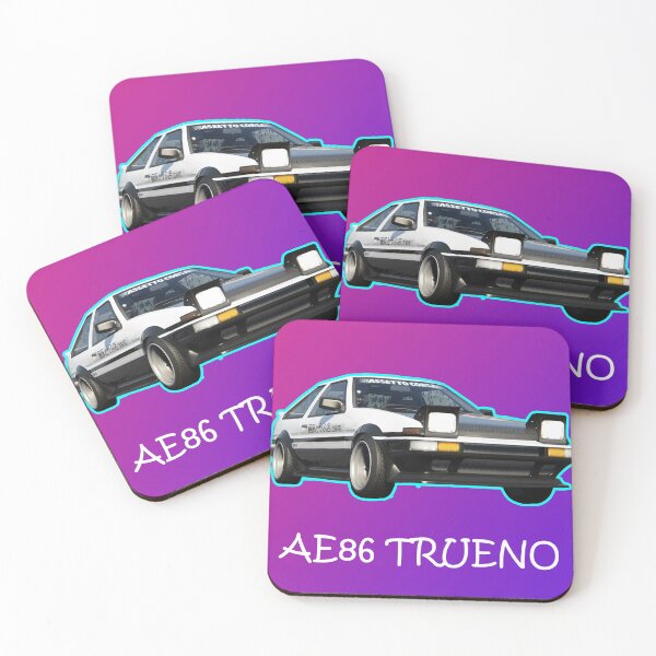 Item preview, Toyota AE86 Trueno from Initial D - Purple designed and sold by MidnightAir.