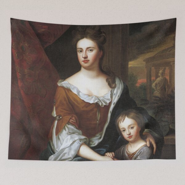 Item preview, Queen Anne  with her son Prince William designed and sold by The Great  Art.