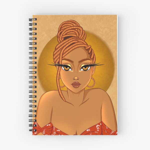 Item preview, Girl with Locs designed and sold by brookescanvas.
