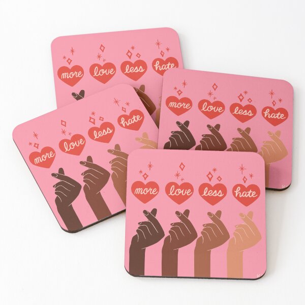 Item preview, More Love, Less Hate designed and sold by Krystelle Ann Avsec.