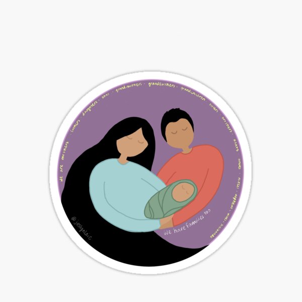 We Are Family Sticker