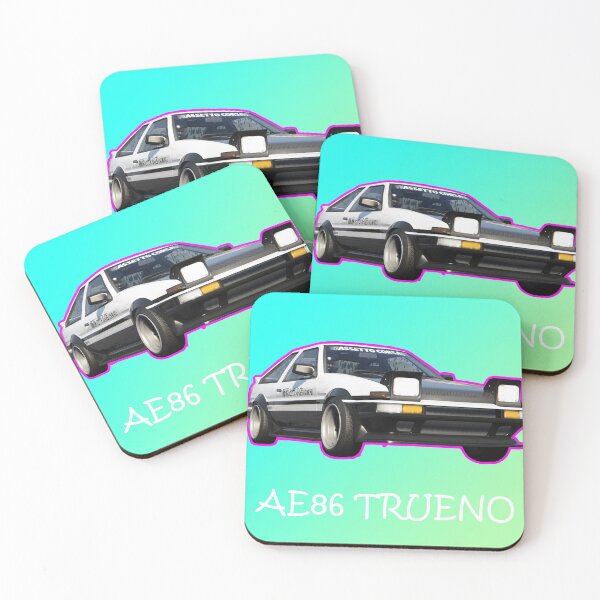 Item preview, Toyota AE86 Trueno from Initial D - Green designed and sold by MidnightAir.