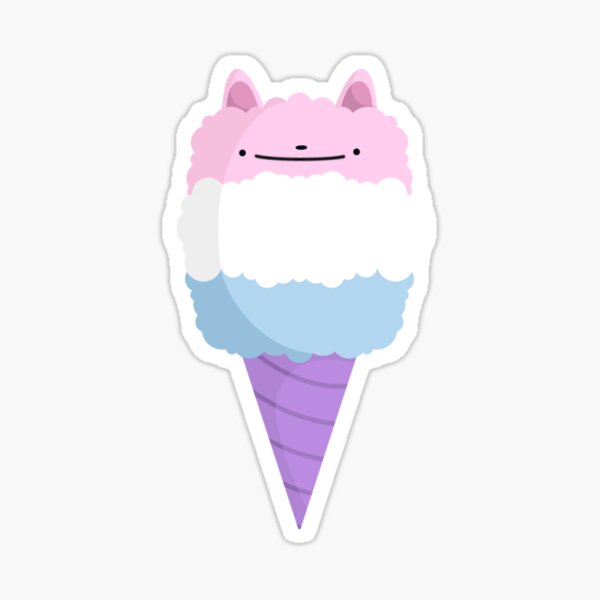 "Llama Candyfloss" Sticker for Sale by popsmats Redbubble