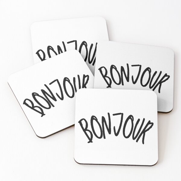 Item preview, Say hi in french: Bonjour designed and sold by fatoshisme.