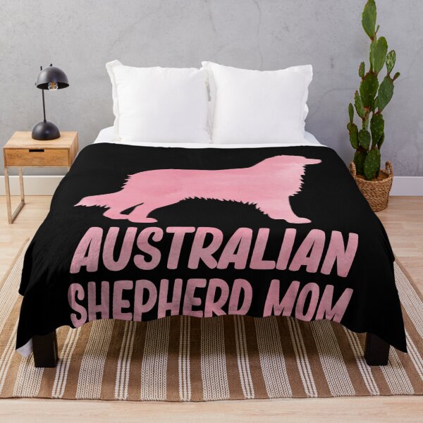 Item preview, australian shepherd mom silhouette watercolor gifts designed and sold by alaechamlal.