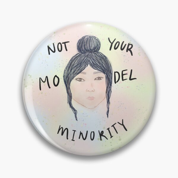 Item preview, "Not Your Model Minority" Watercolor designed and sold by happygaea.