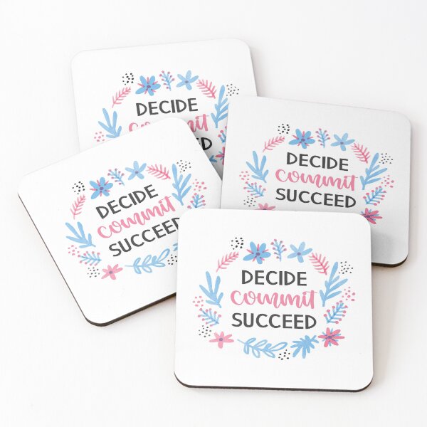Item preview, Decide Commit Succeed designed and sold by Phorase.