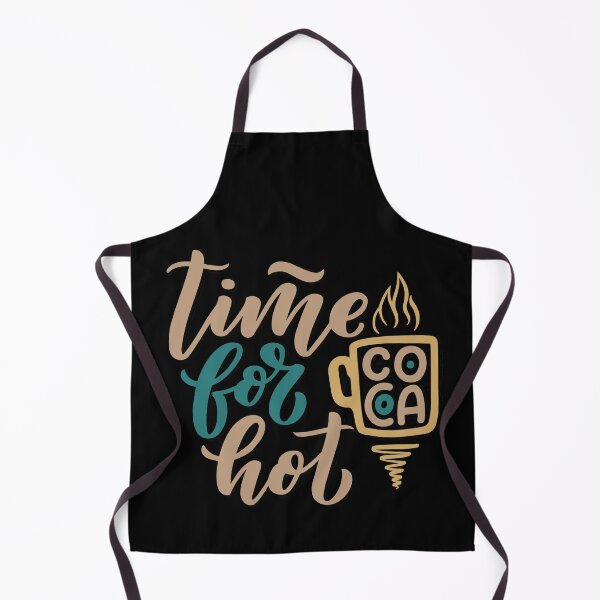 Item preview, Time for hot dark background designed and sold by coffeeapparel.