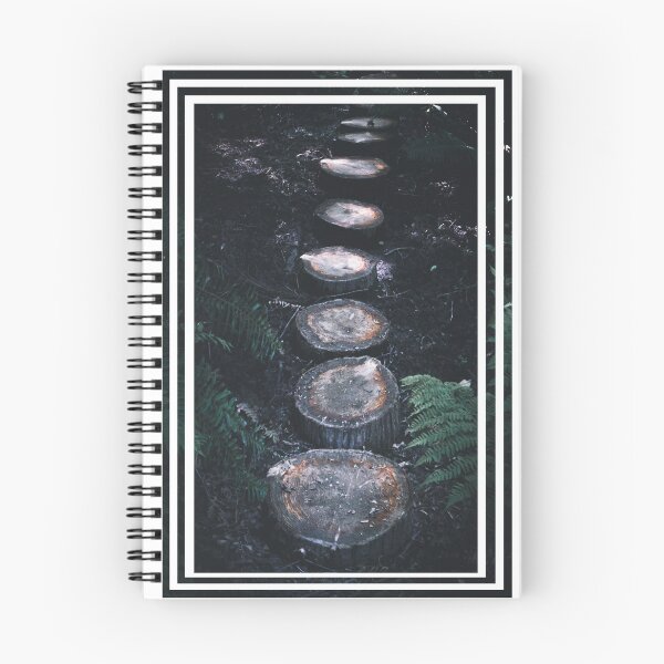 Item preview, Tree stump path in the forest designed and sold by Robtography.