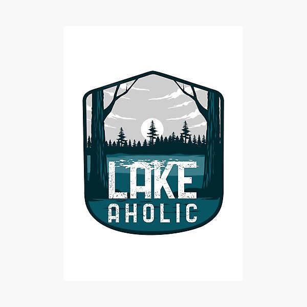 Item preview, Lakeaholic - Day At The Lake Day designed and sold by jacks-tees.