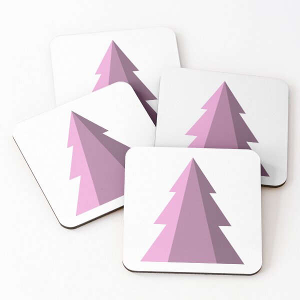 Item preview, Pink Tricolor Pine Tree designed and sold by Susssanne.