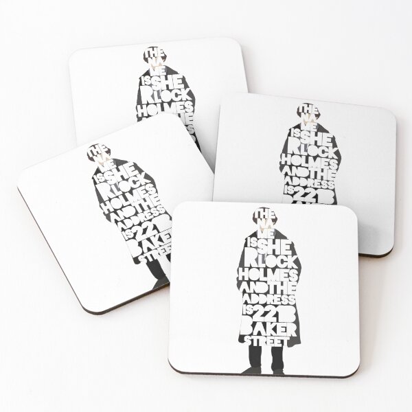 Item preview, BBC Sherlock Holmes Drawing With White Text designed and sold by MultifanArt1.
