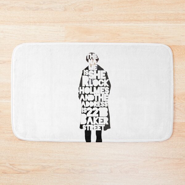 Item preview, BBC Sherlock Holmes Drawing With White Text designed and sold by MultifanArt1.