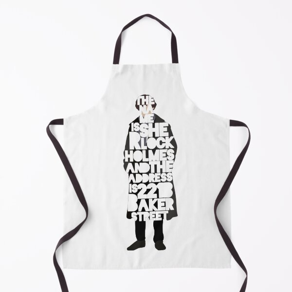 Item preview, BBC Sherlock Holmes Drawing With White Text designed and sold by MultifanArt1.