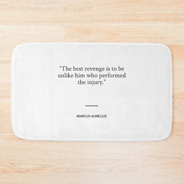 Aperçu de l'œuvre Marcus Aurelius - La meilleure vengeance est d'être différent de celui qui a commis la blessure. créée et vendue par SocraticQuotes.
