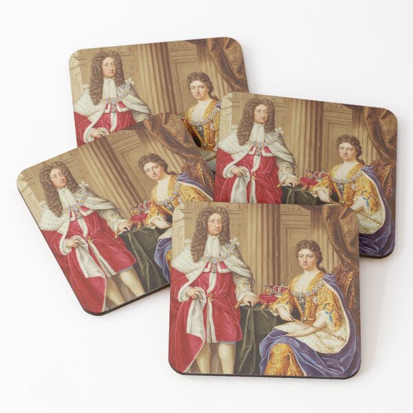 Item preview, Queen Anne Anne with her husband, Prince George of Denmark designed and sold by The Great  Art.