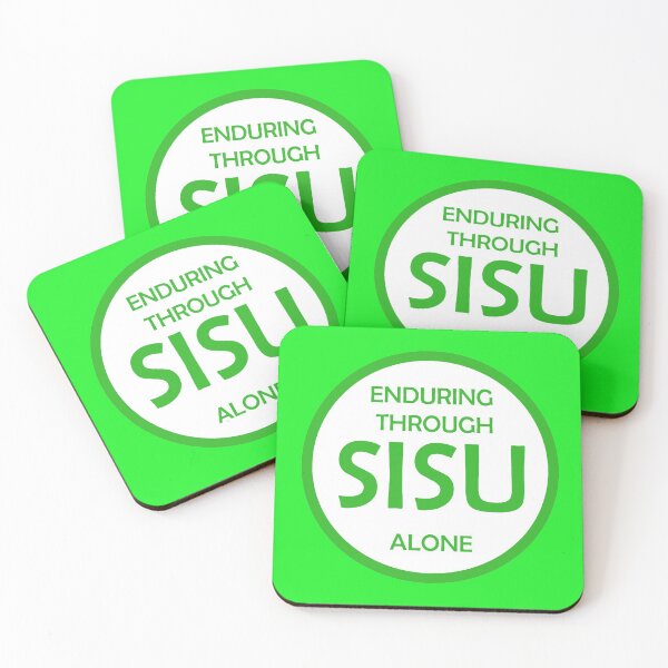 Item preview, Enduring through SISU alone designed and sold by Microwhites.