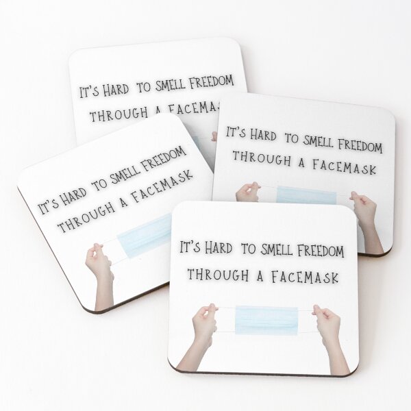 Item preview, Freedom or Facemask? designed and sold by ProHuman.