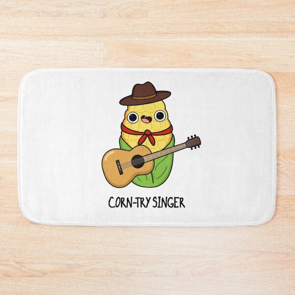 Item preview, Corn-try Singer Funny Corn Puns  designed and sold by punnybone.