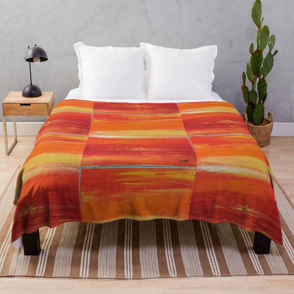 Aperçu de l'œuvre La couleur de l'amour en jaune,rouge et orange créée et vendue par FAPKO.